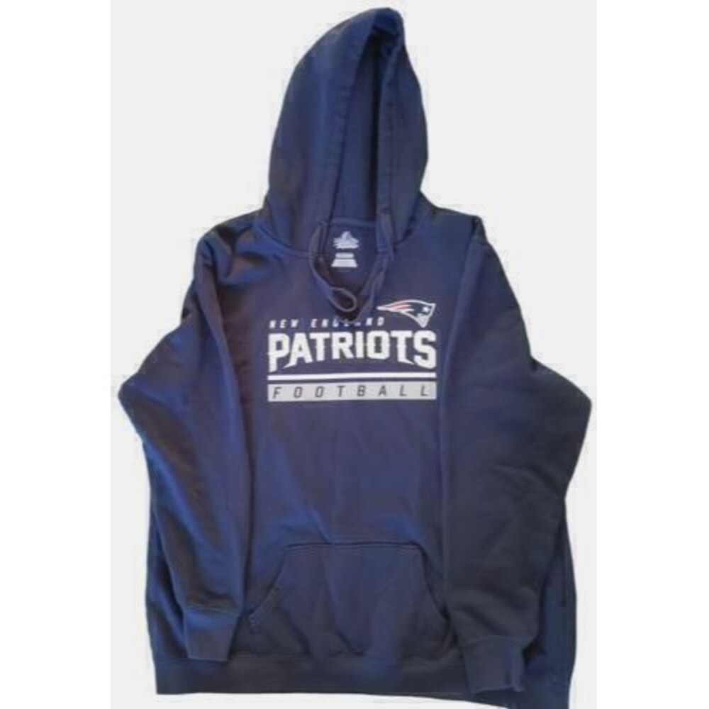 New England Patriots Hooded Sweatshirt NFL Team Apparel Majestic XXL